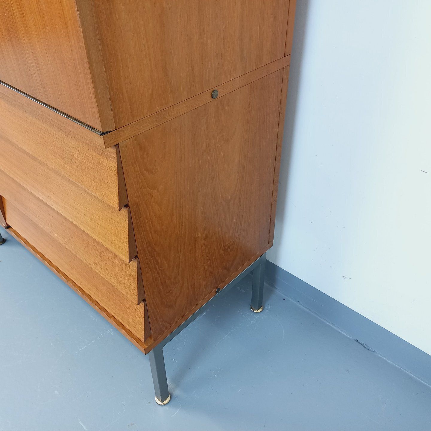 photo for sale Louis Paolozzi Teak Storage Unit With Secretary