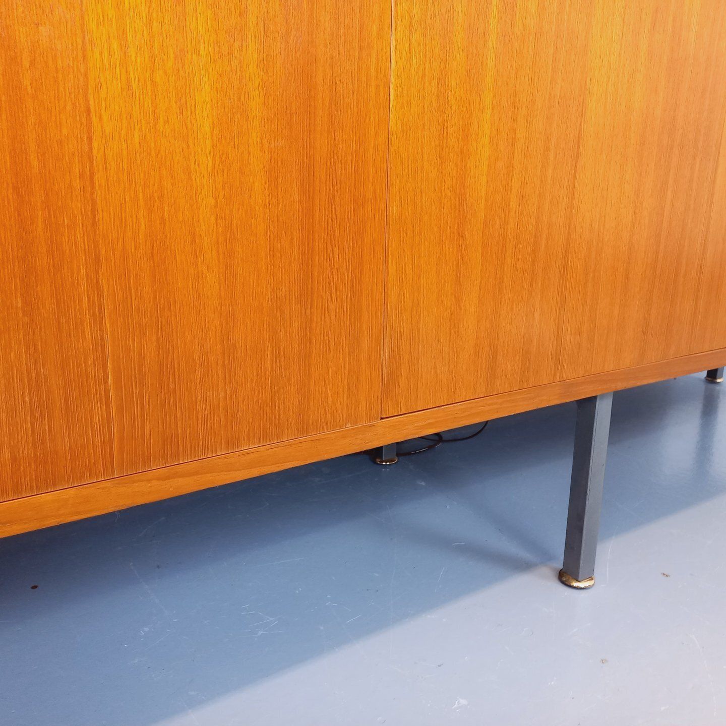 photo vintage Louis Paolozzi Teak Storage Unit With Secretary