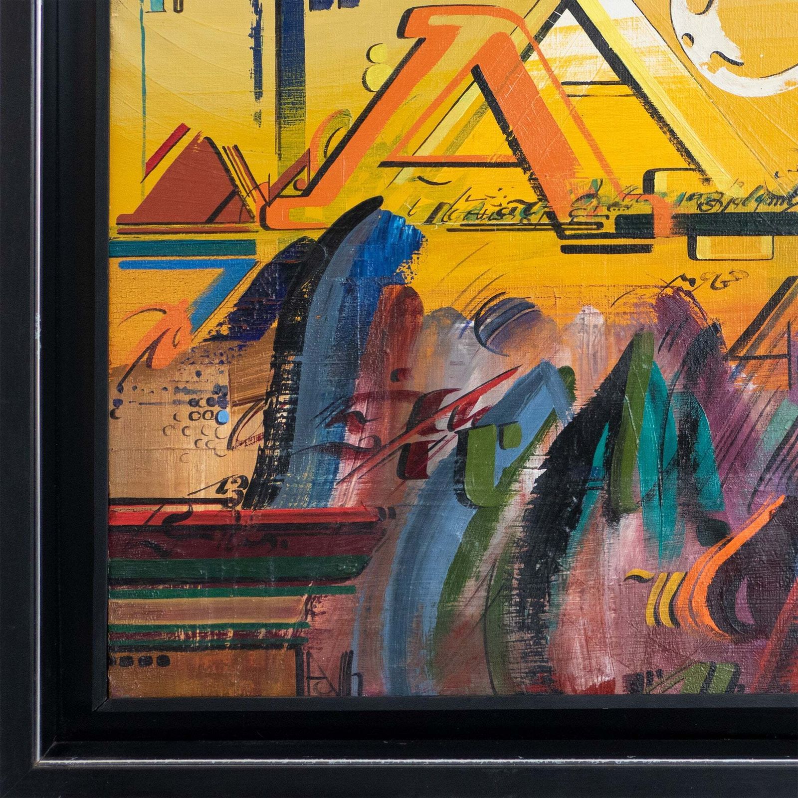 Abstracte Geometrische Compositie – Jaume Genovart – 1976 photo for sale