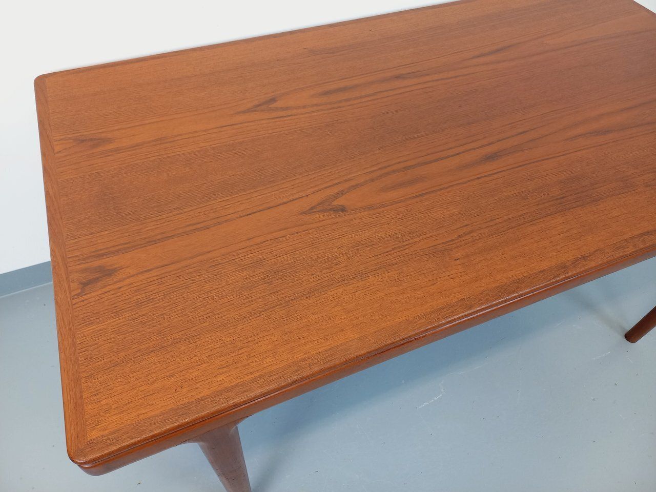 photo buy Scandinavian Rectangular Table In Pine By Johannes Andersen For Samcom In Teak
