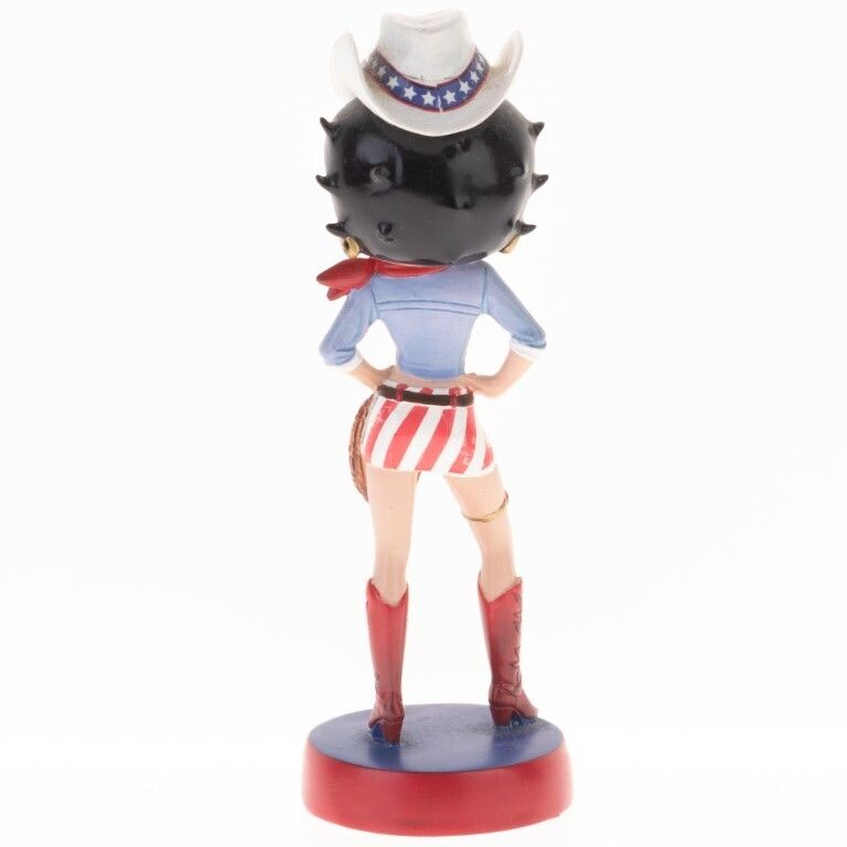 Betty Boop “Red, White & True!” Limited Edition Danbury Mint Collector’s Figure photo furniture