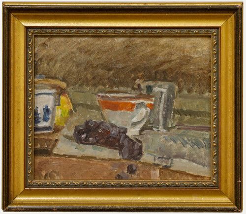 Bertrand Py (1895 1973)   20th Century Oil, The Teacup