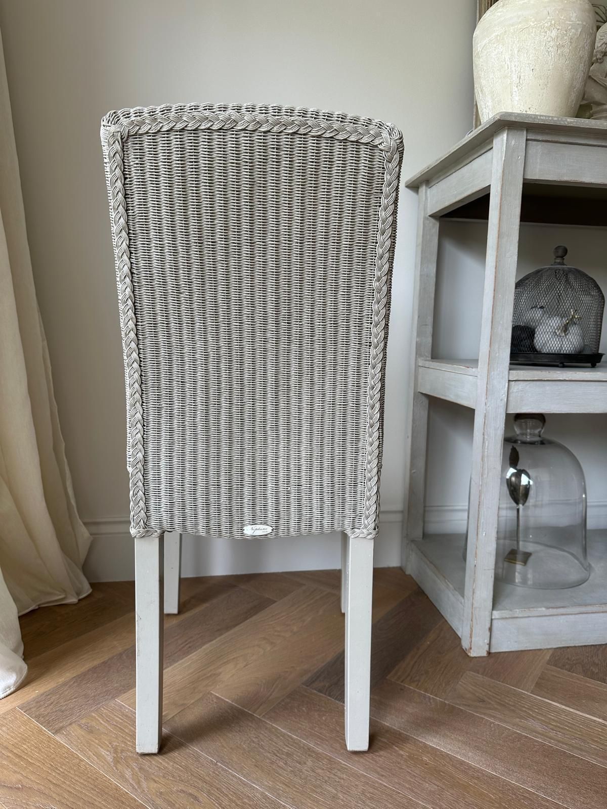 Pair Of Neptune Montague Lloyd Loom Bow Dining Chairs photo 100.0