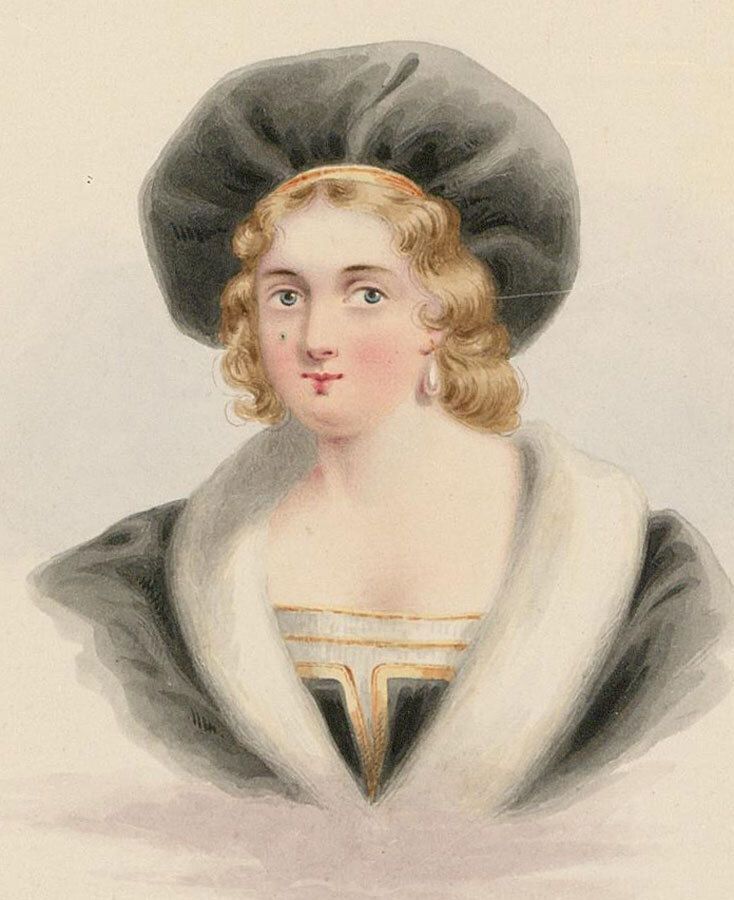 W. Warman (Fl.1820 1830)   Signed & Framed Watercolour, Portrait Of A Woman photo for sale