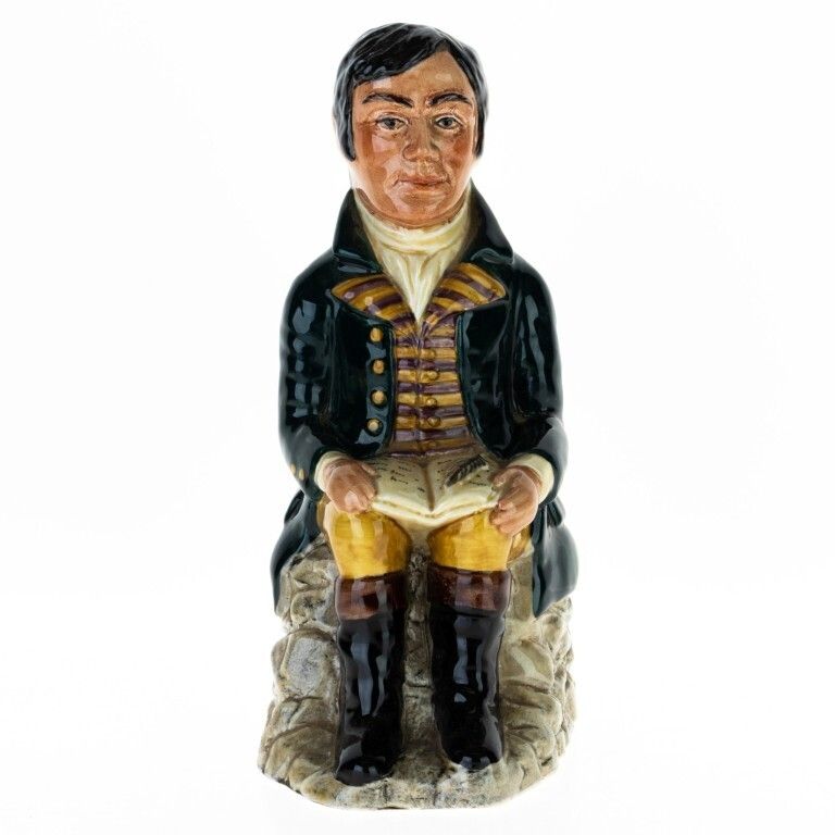 Wood Potters Of Burslem Staffordshire Robert Burns Jug