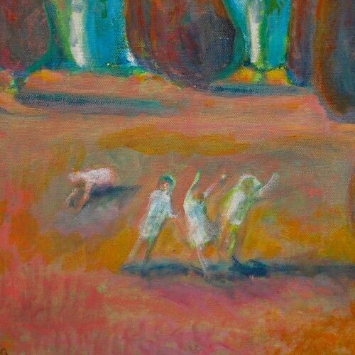 Mary Chugg (1935 2024)   Framed Contemporary Oil, At Chatsworth photo Art