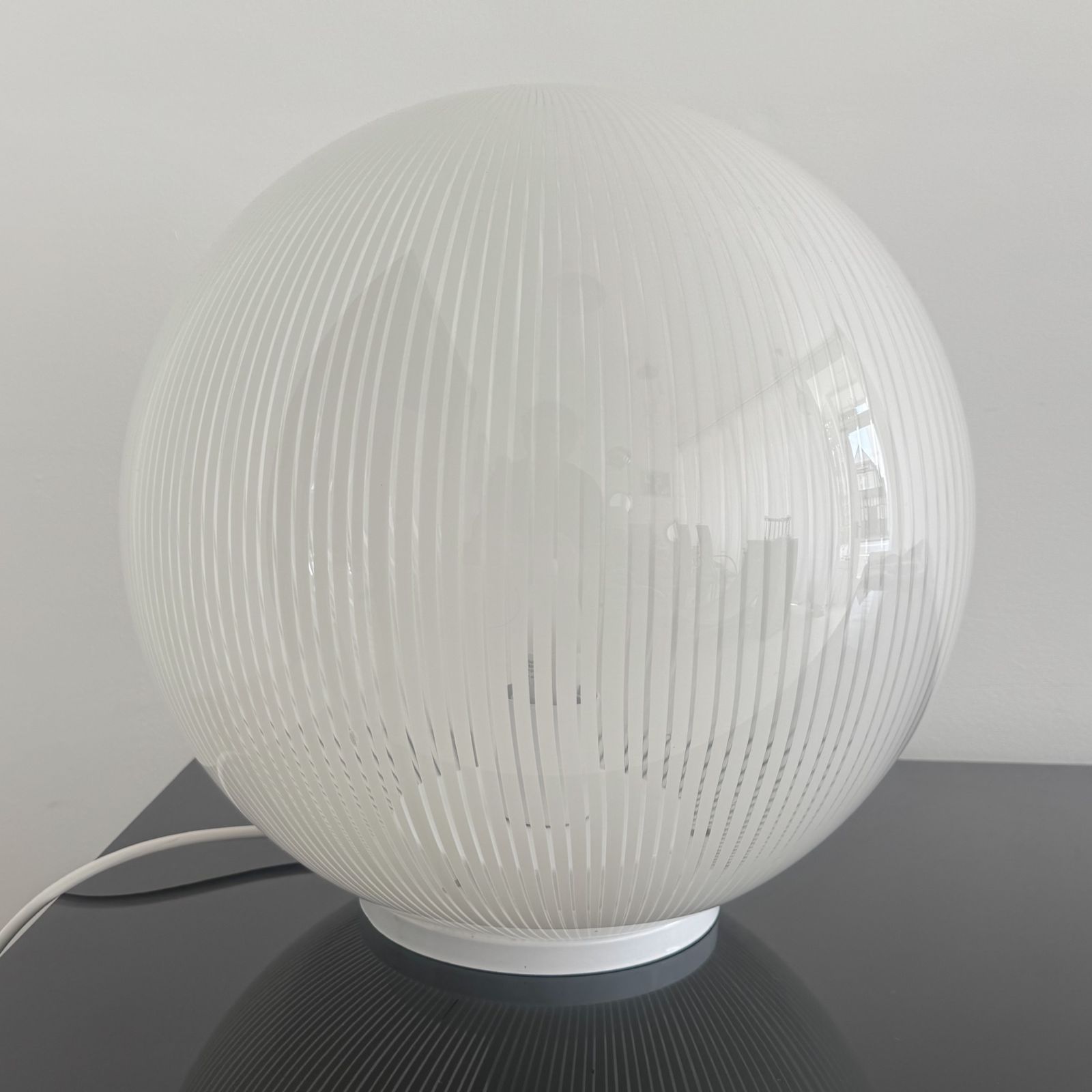 A Large 1970s Venini Murano Tessuto Lamp By Ludovico Diaz De Santillana photo vinterior