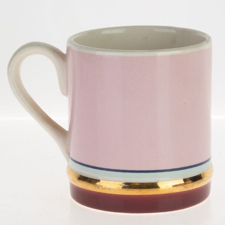 Art Deco Carlton Ware Lustre Ceramic Pottery Coffee Mug photo furniture