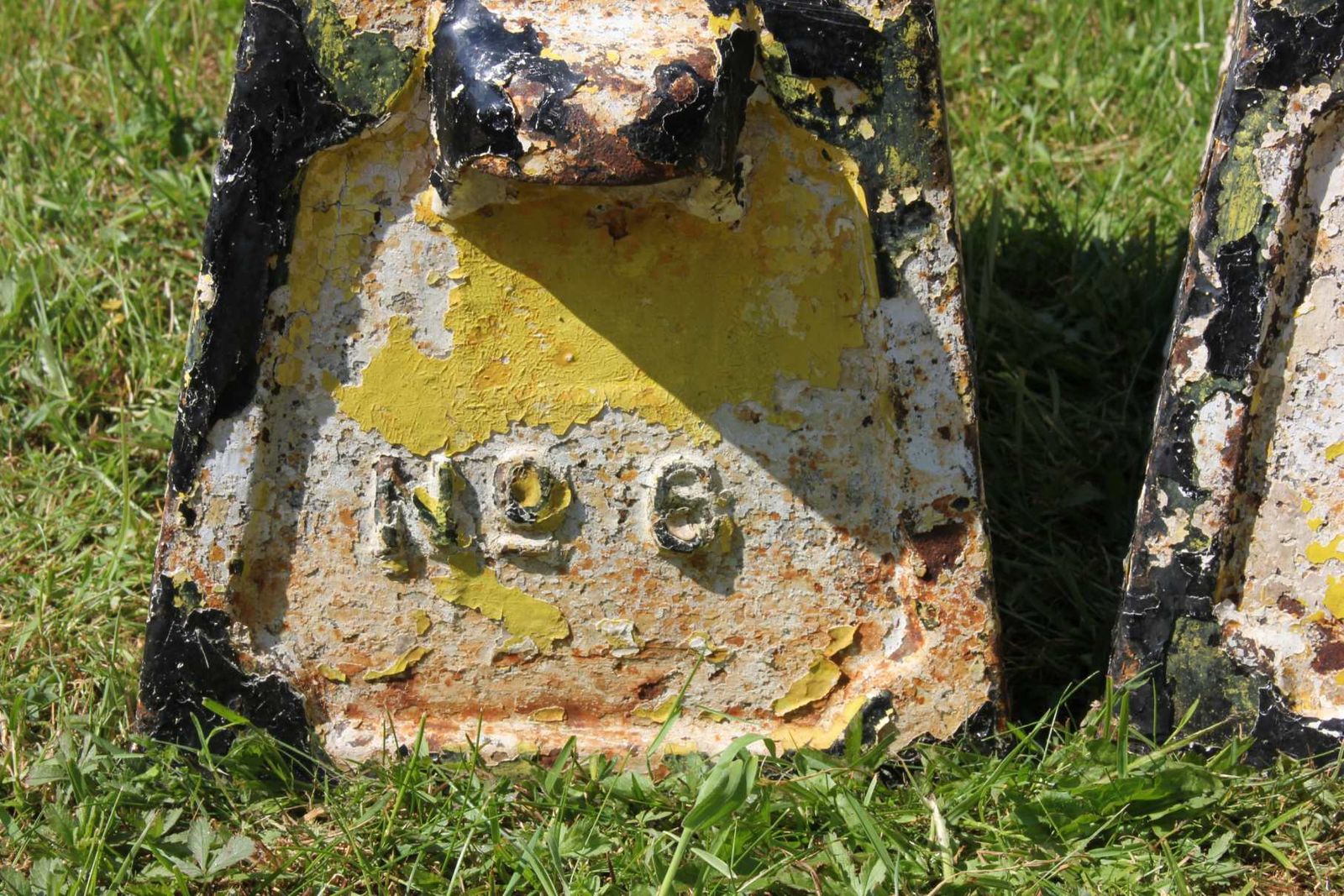 Two Cast Iron Weymouth Dorchester Golf Club Hole Markers Planters. C1893 photo buy