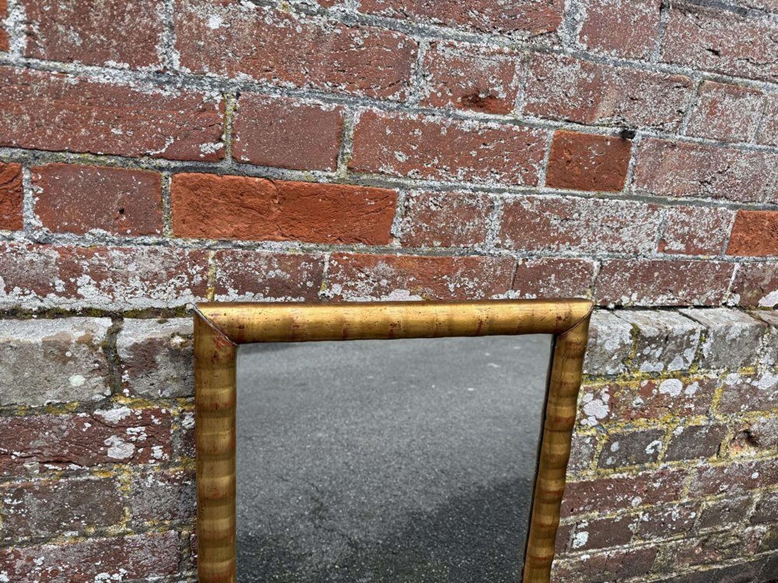A Wonderful Size 20th C English Carved Wood & Gesso Gilt Mirror. photo Home Decor