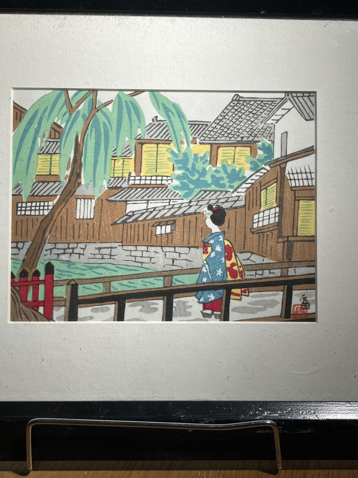 Kyoto Wood Block By Tokuriki Tomikichiro photo for sale