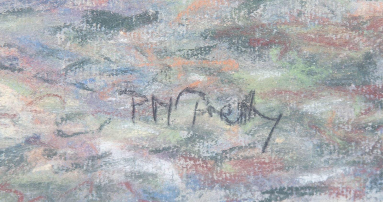 P.M. Pretty   20th Century Pastel, Lord Of The Farmyard photo 81.0