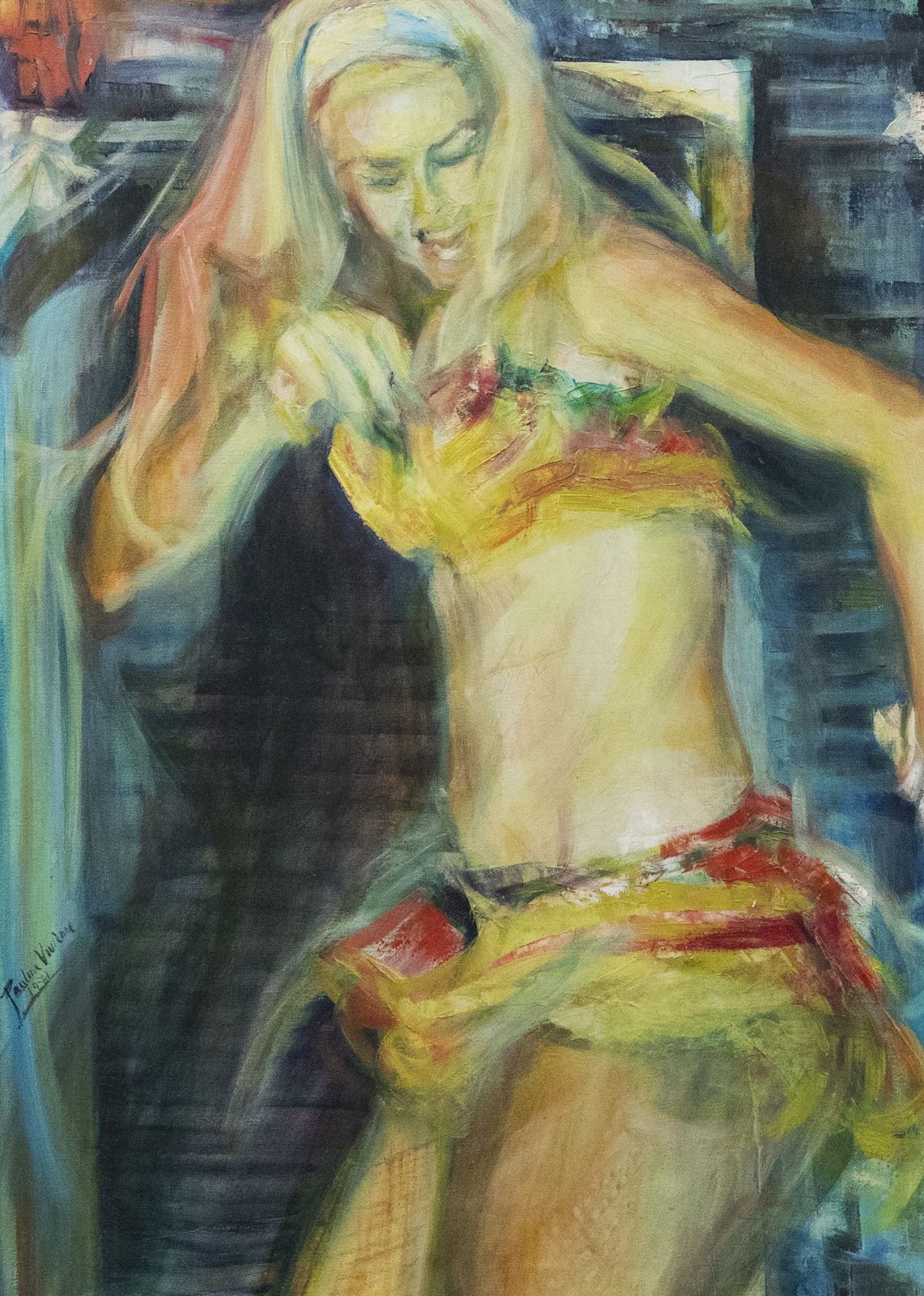 Pauline Vivenne   20th Century Oil, Show Girl