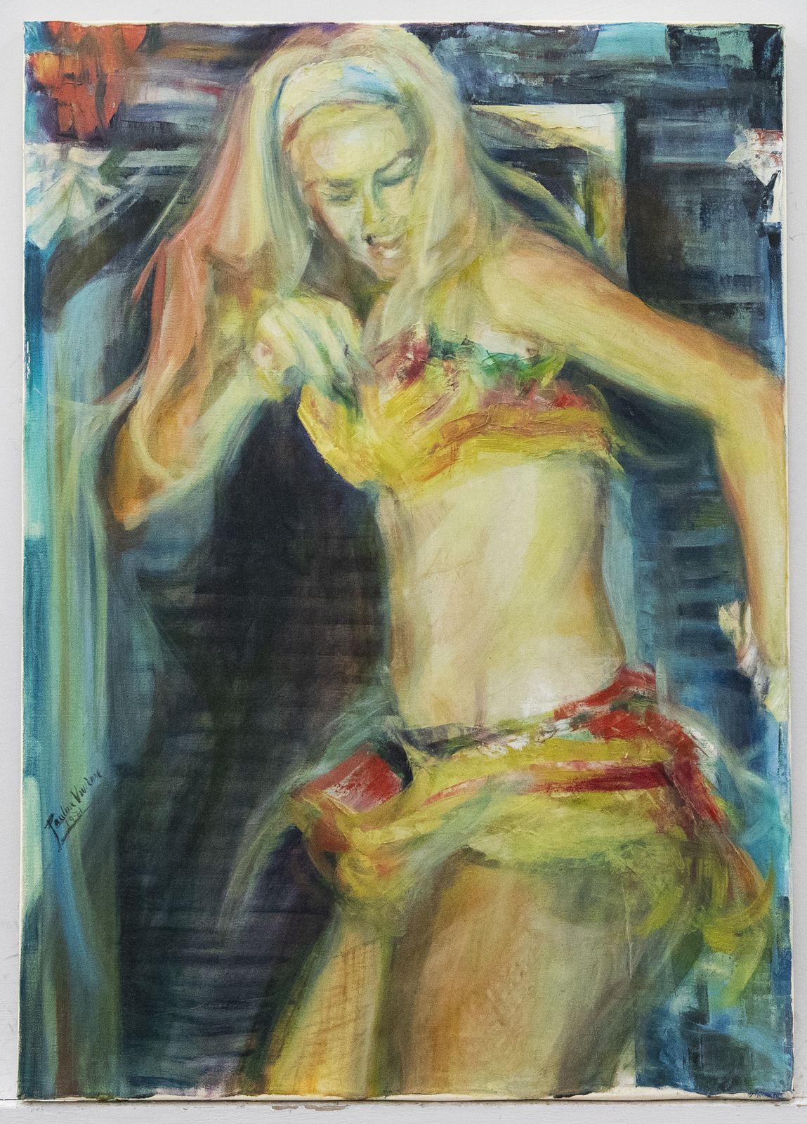 Pauline Vivenne   20th Century Oil, Show Girl photo furniture