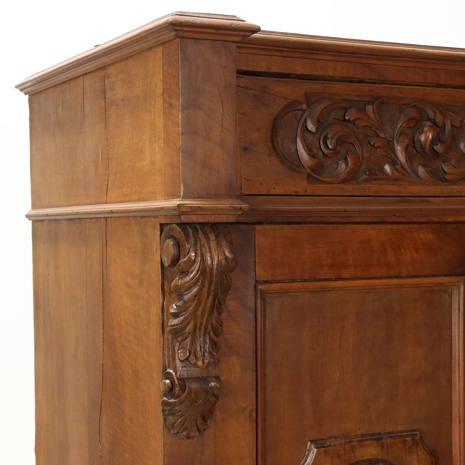 Cupboard Neo Renaissance Walnut Italy XIX Century photo Furniture