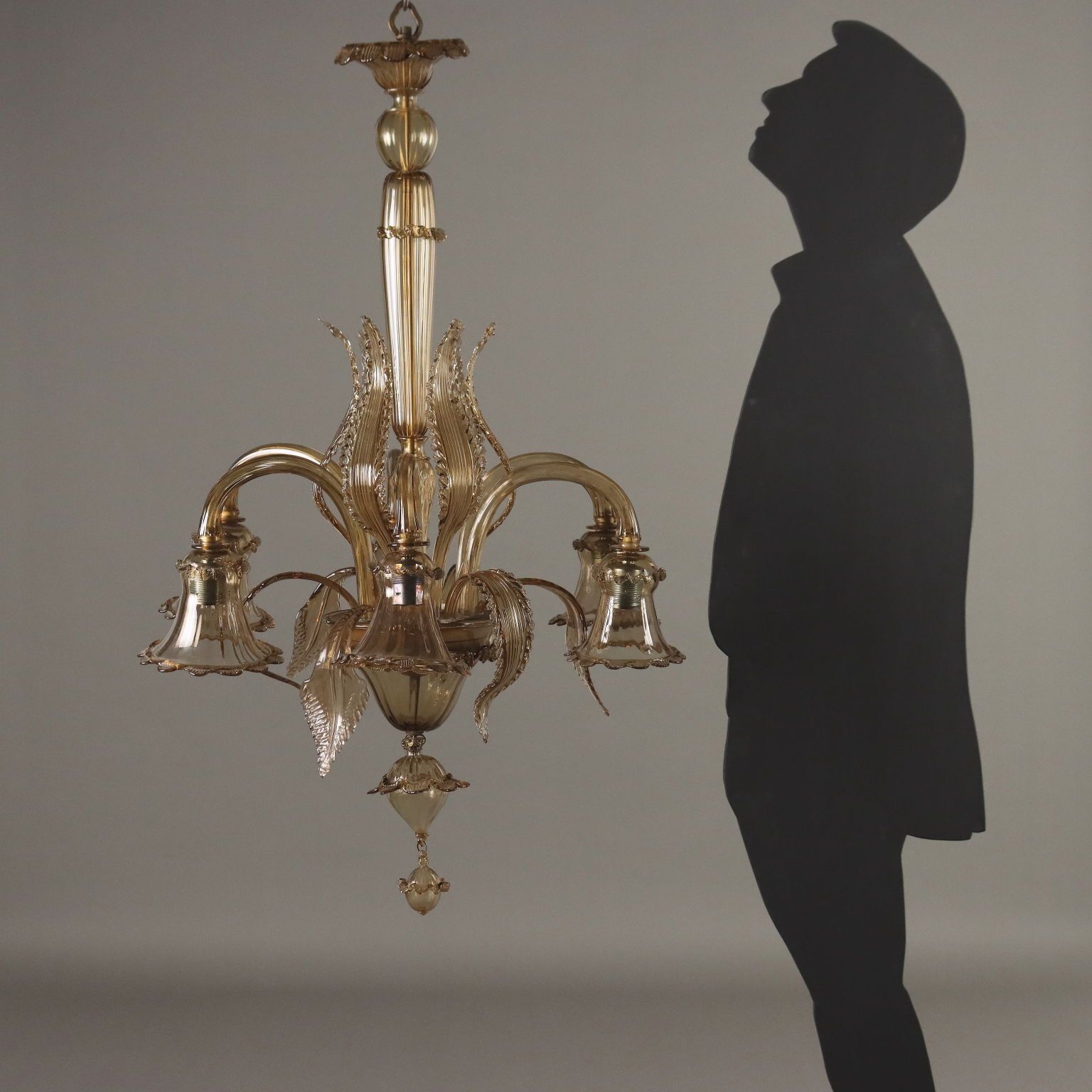 Antique Chandelier Murano Glass Venice Italy XX Century photo furniture