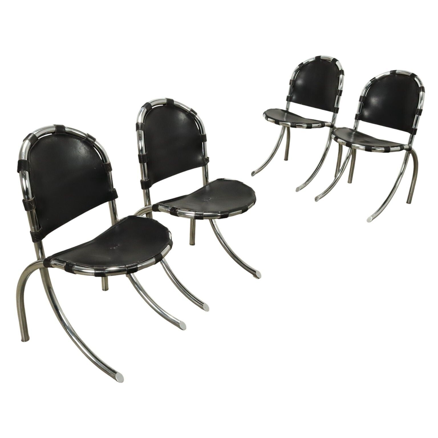 Medusa Chairs Studio Tetrarck Design Alberto Bazzani 1970s