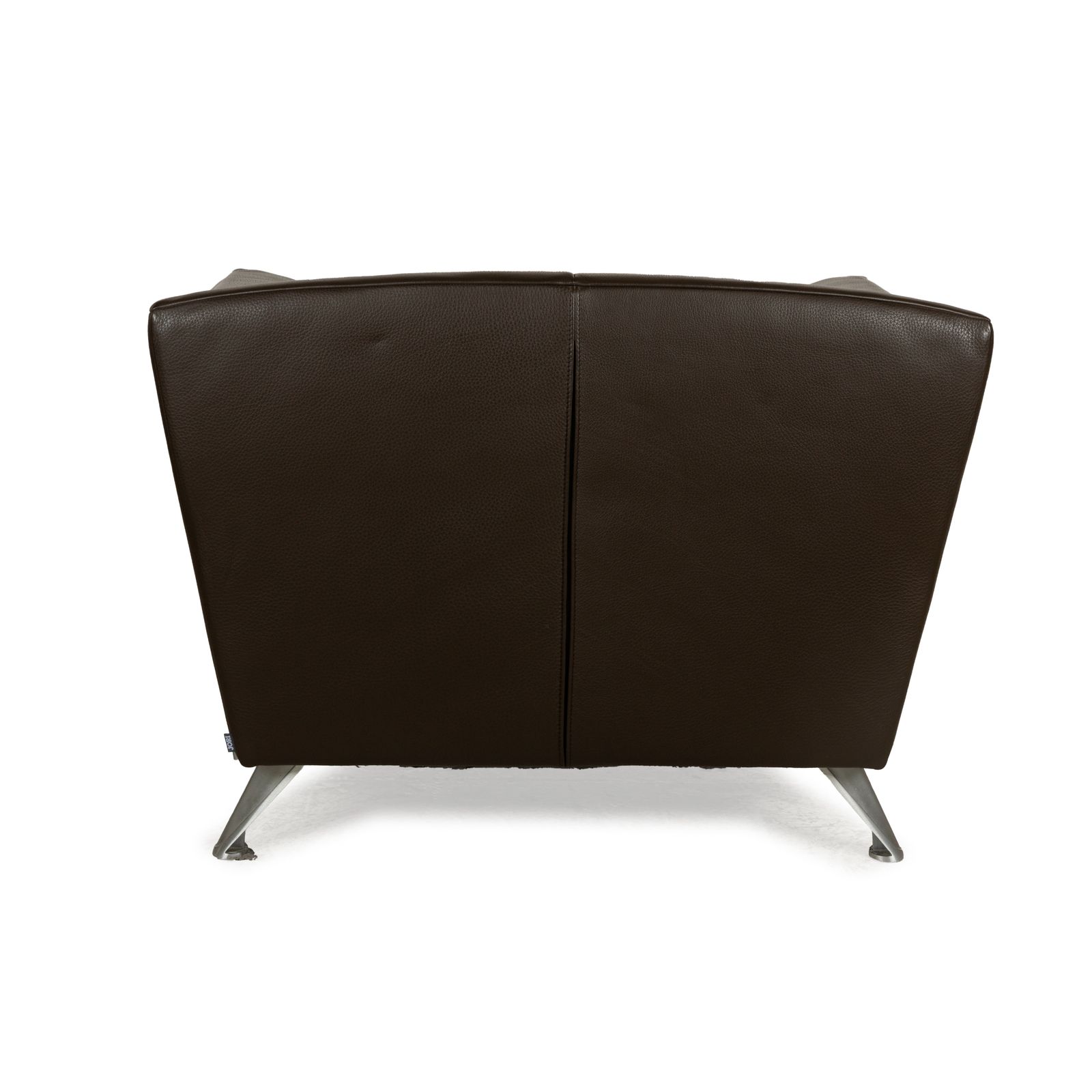 photo for sale Fauteuil Jori Jr 8100 en cuir brun foncé, fonction manuelle