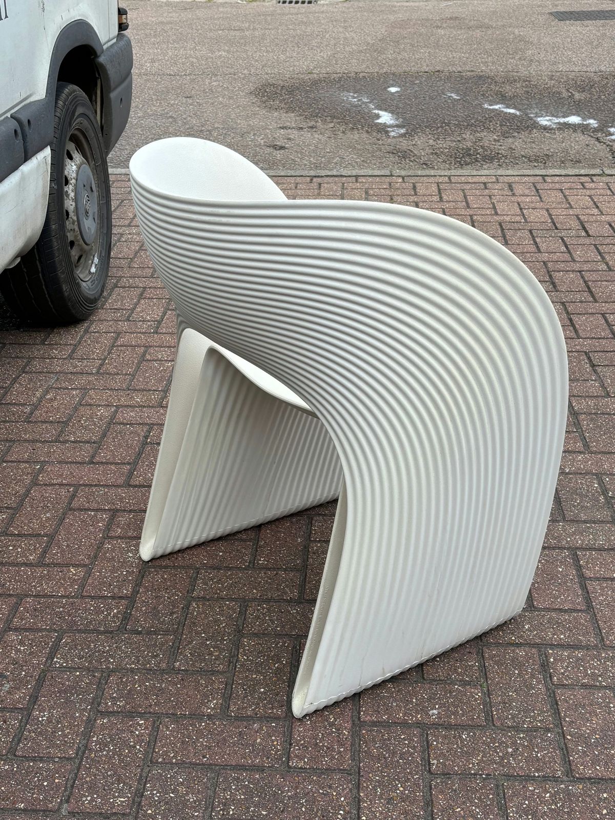 Ron Arad Designed Raviolo Chair By Magis Of Italy. photo furniture