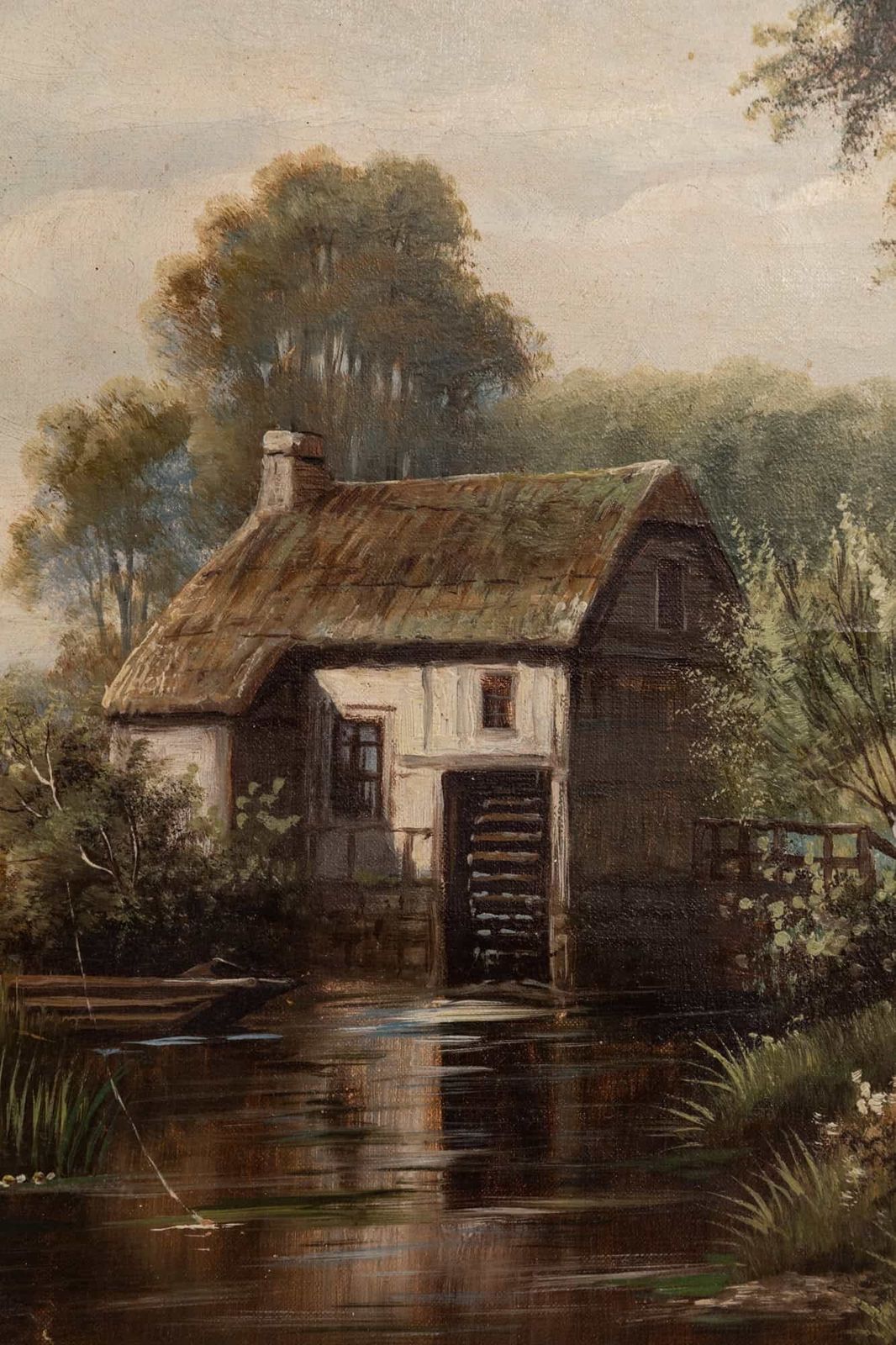 Early 20th Century Landscape Oil Painting photo buy