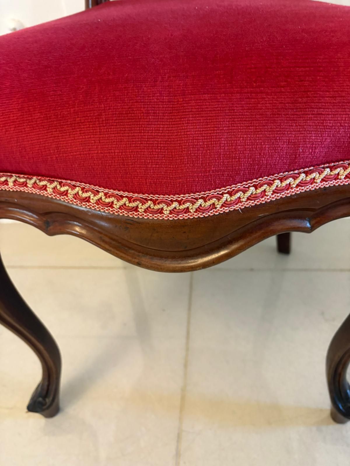 Outstanding Quality Set Of 10 Antique 19th Century Carved Mahogany Dining Chairs photo furniture
