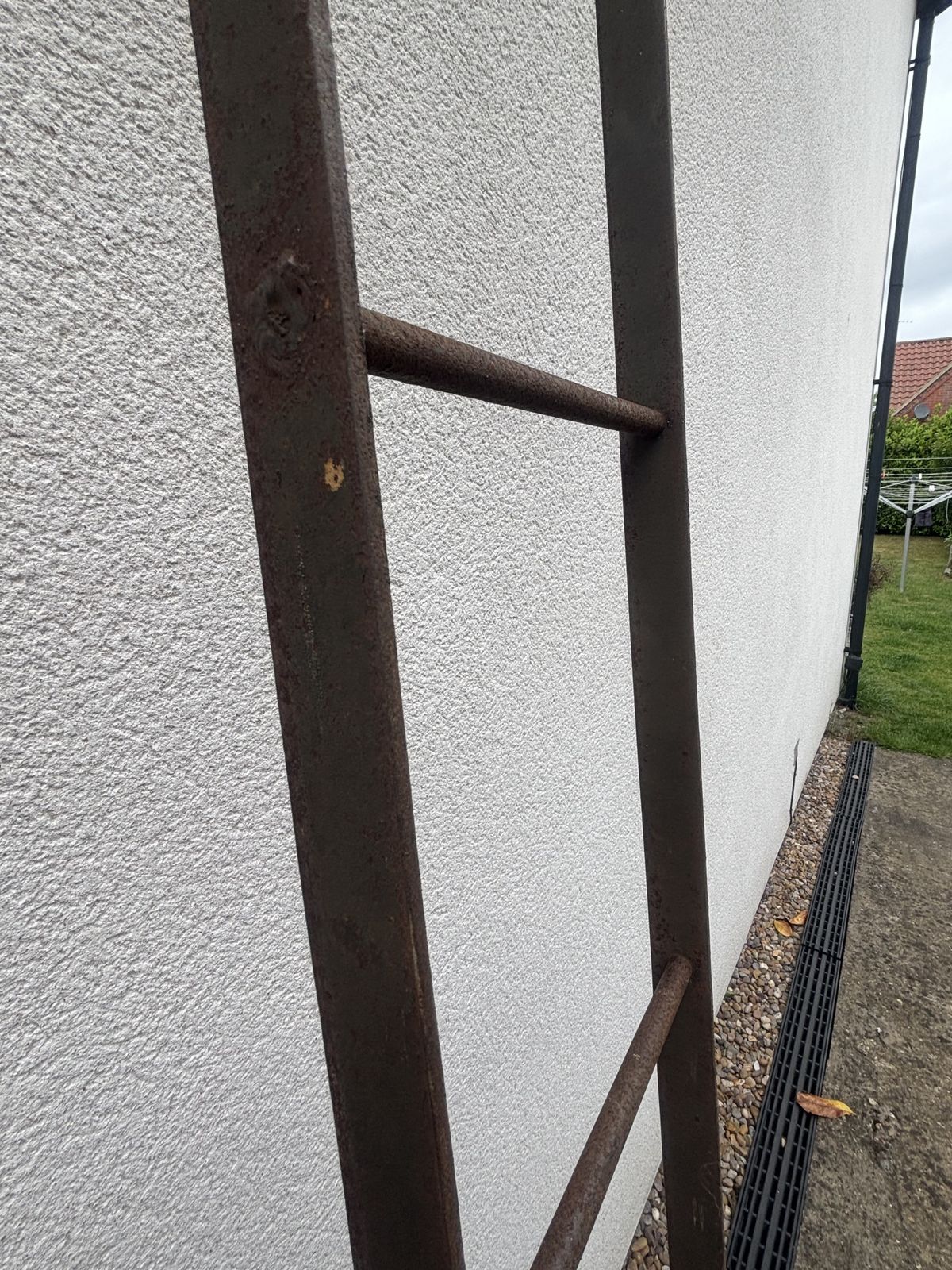 Rare Antique Cast Iron Loft Ladder By Butterley – Circa 1880 photo furniture