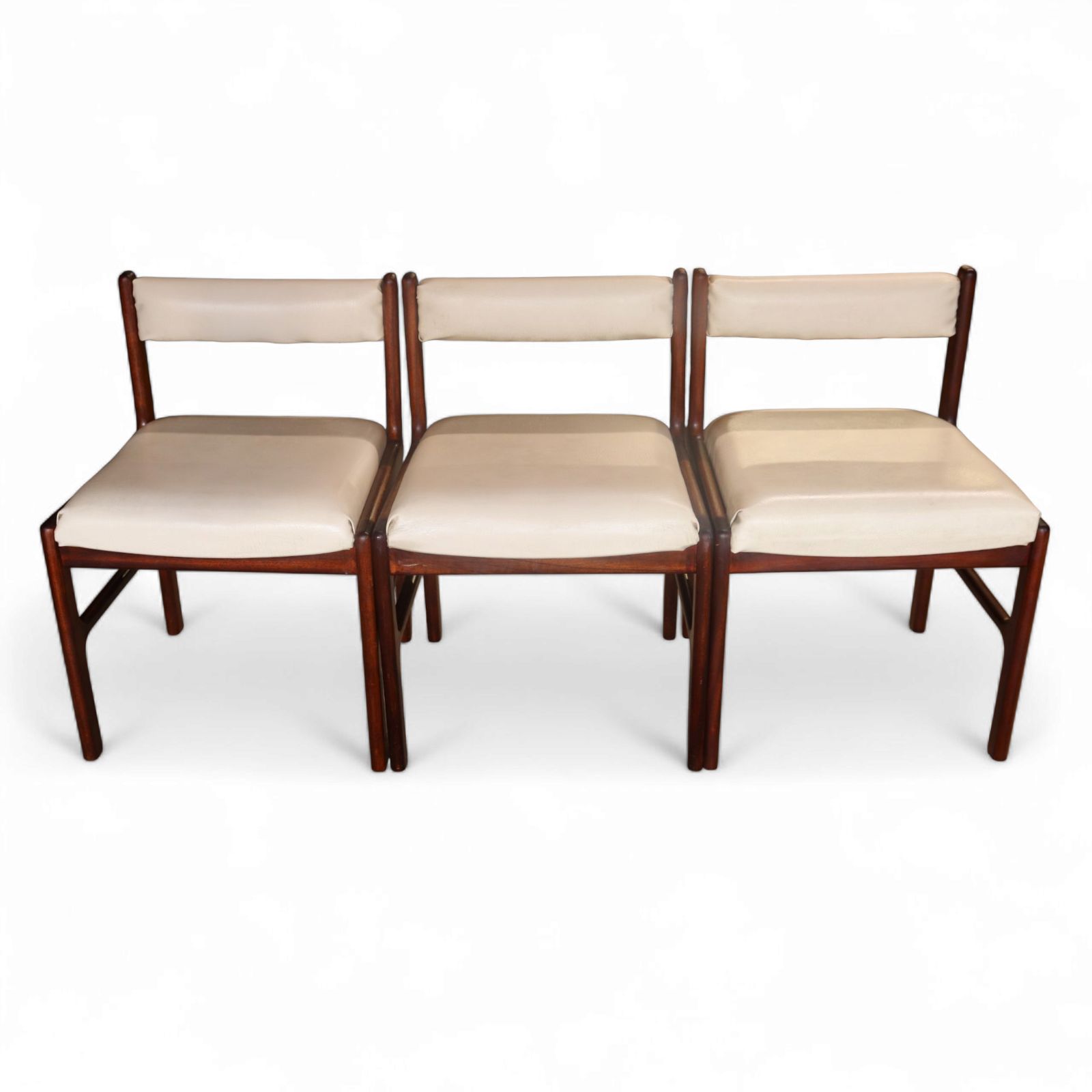 325.0 Set Of 6 Mid Century McIntosh Model 9943 Teak Dining Chairs photo
