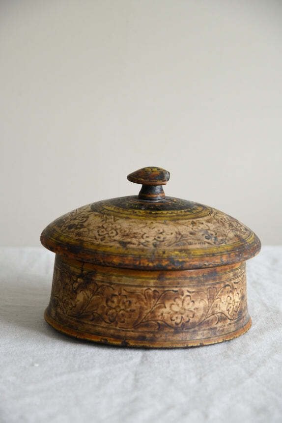 Indian Woodenware Pots, Oriental photo buy