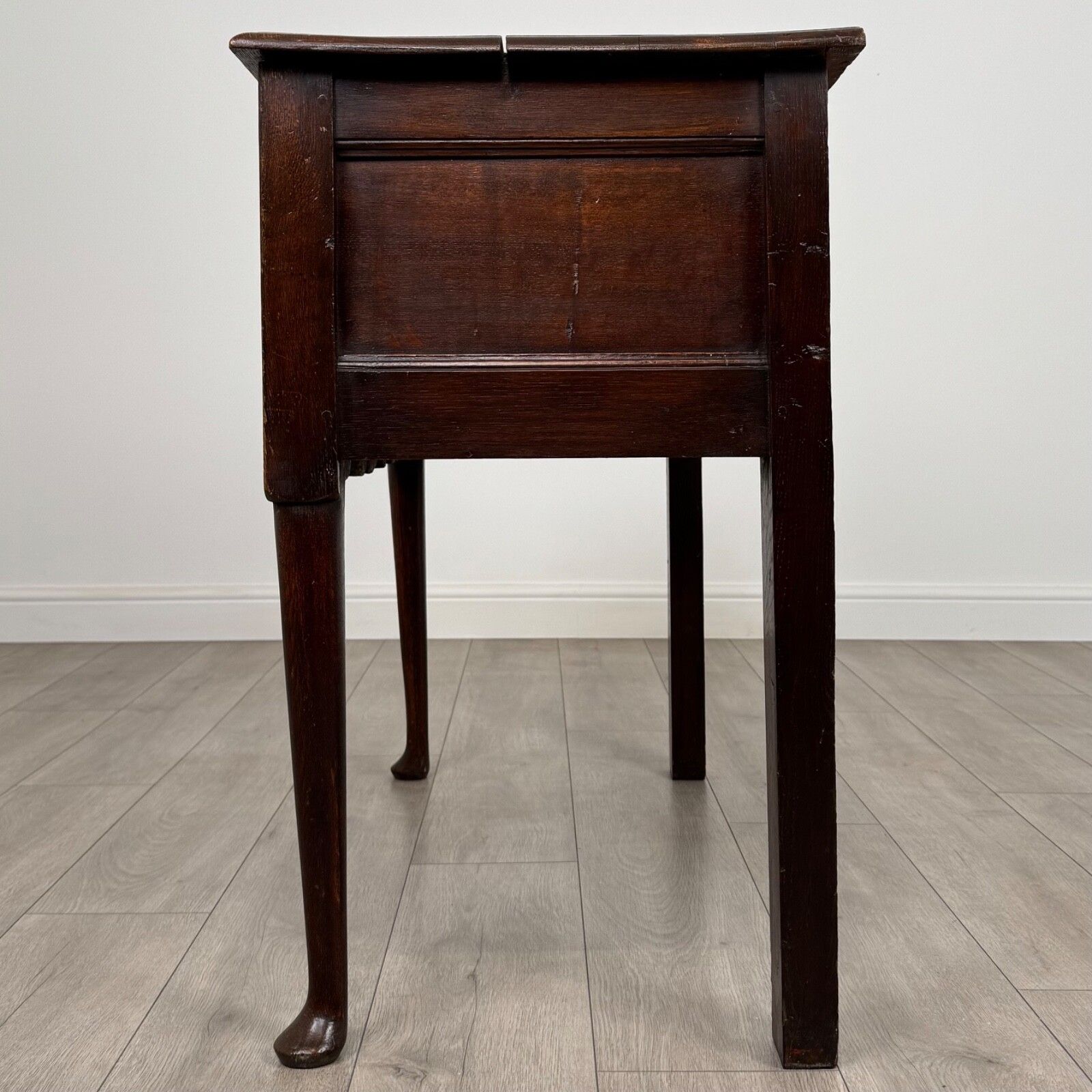Antique 19th Century Jacobean Style Dresser Base In Oak photo for sale