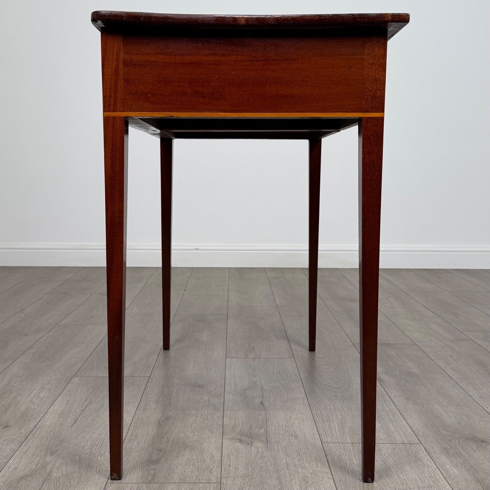 Antique 18th Century Good Quality Writing Table In Mahogany photo for sale