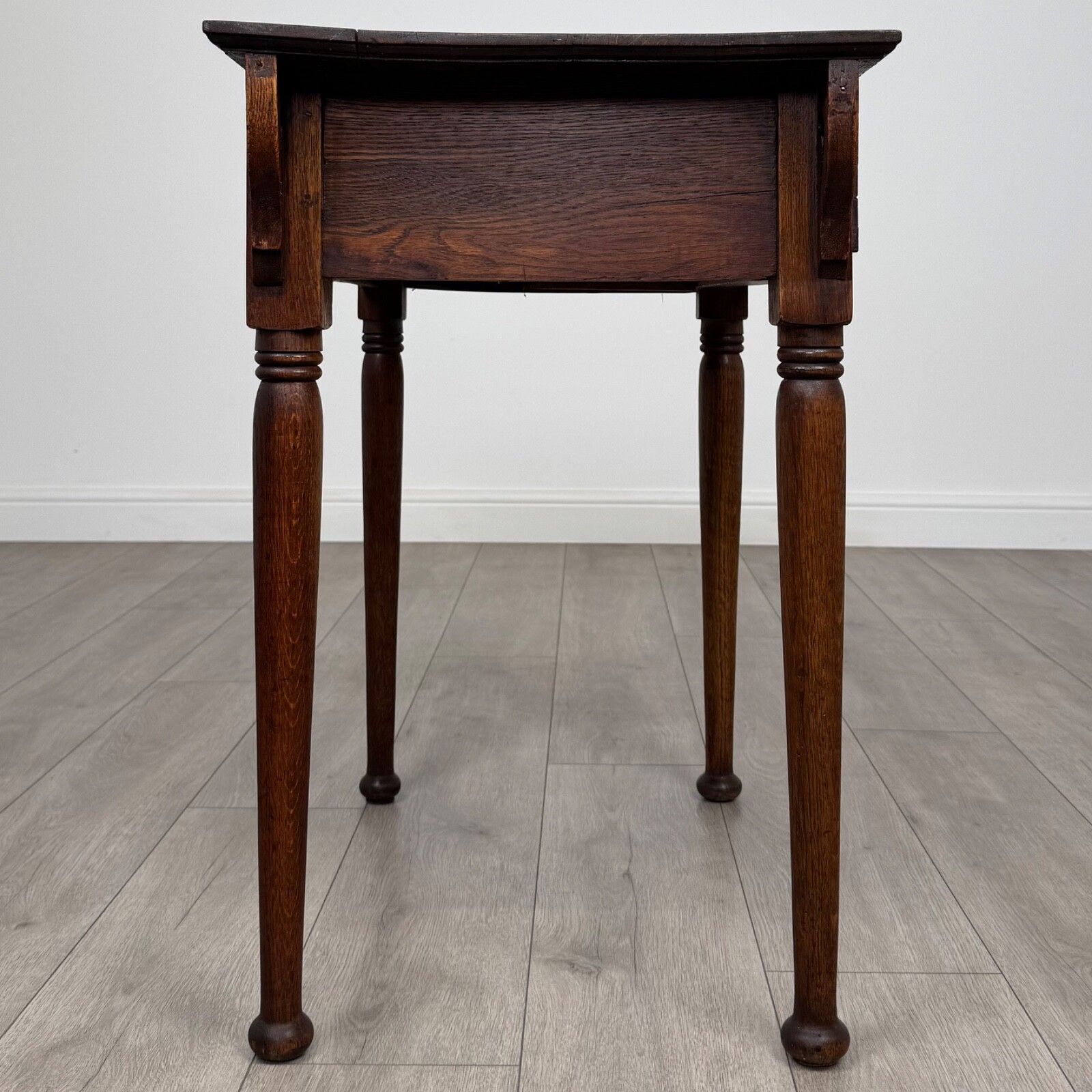 Antique 20th Century Art Nouveau Style Side Table In Oak photo buy