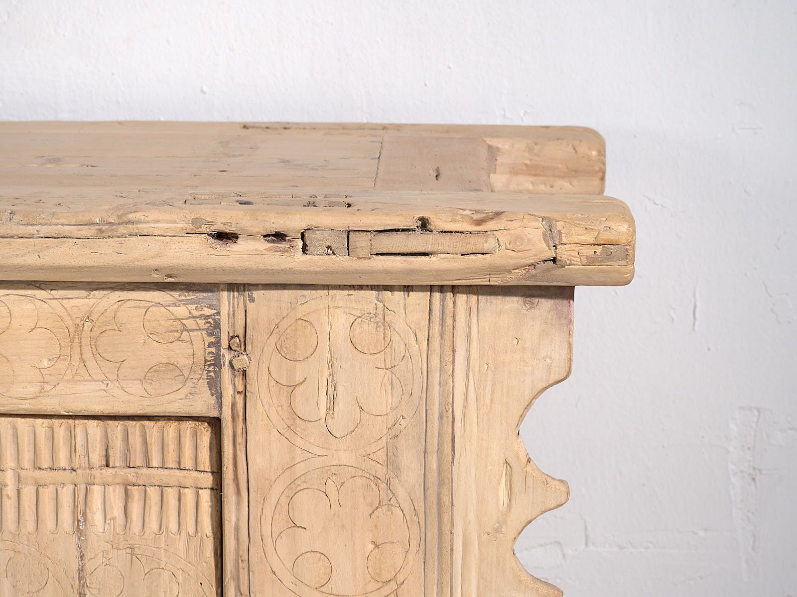 Antique Ethnic Tv Cabinet (C.1850) #55 photo vintage