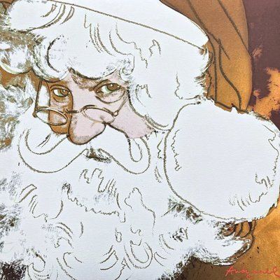 Andy Warhol, Santa Claus, 1980s, Print