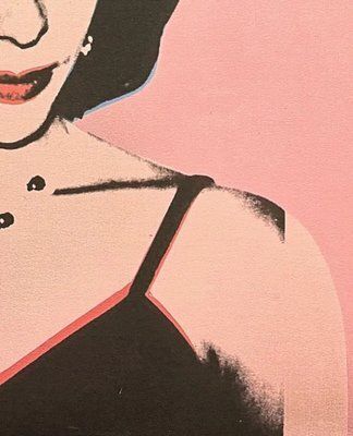 Andy Warhol, Portrait Of A Celebrity In Pink, 1980s, Print photo Art