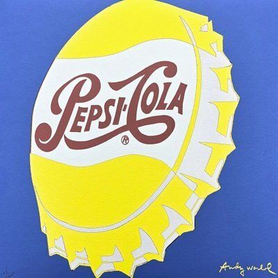 Andy Warhol, Pepsi Cola Blue, 1980s, Print
