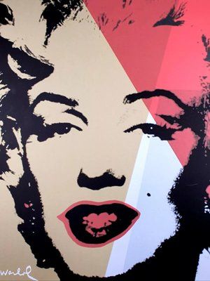 Andy Warhol, Marilyn Monroe, Offset Lithograph, 1980s, Ink & Pencil & Paper , 1980s, Ink & Pencil & Paper photo for sale