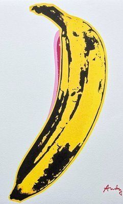 Andy Warhol, Banana, 1980s, Print photo furniture