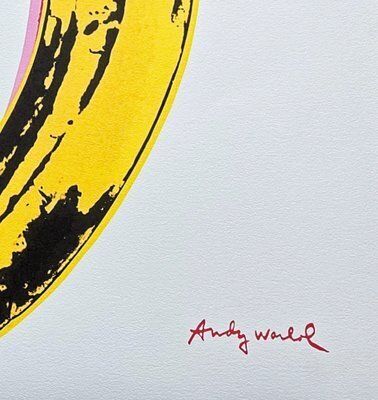 Andy Warhol, Banana, 1980s, Print photo Art