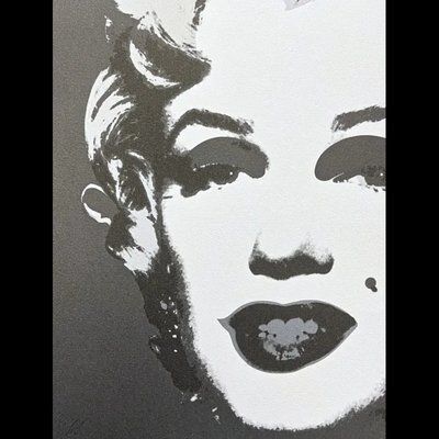 Andy Warhol – Diamond Dust Vermilion photo for sale