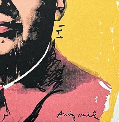 Andy Warhol, Mao Zedong Orange Yellow, 1980s, Print photo Art