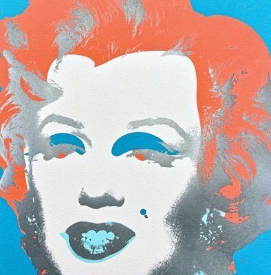 Andy Warhol – Crimson & Azure Marilyn photo furniture
