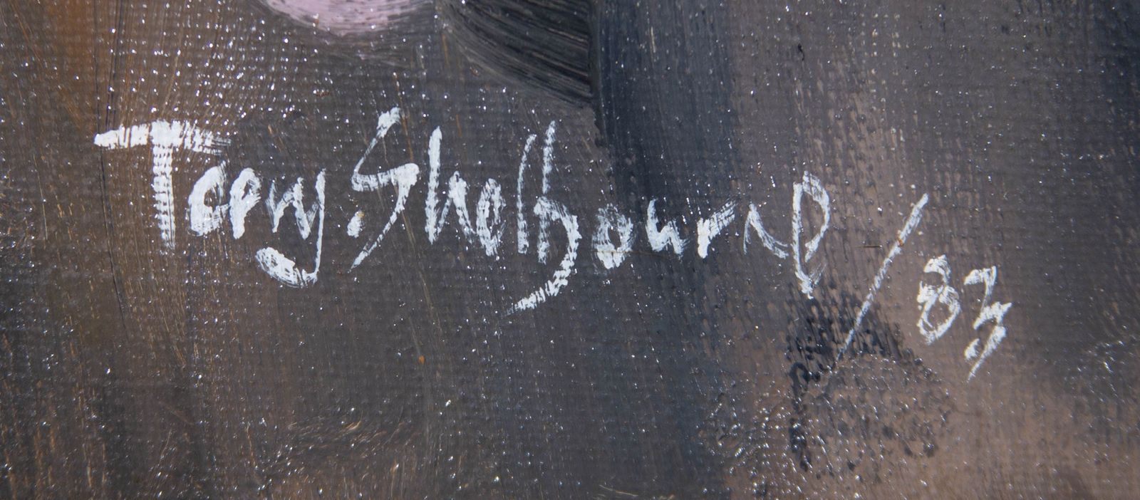 Terry Shelbourne (1930 2020)   1983 Oil, The Love Of My Life photo 127.0