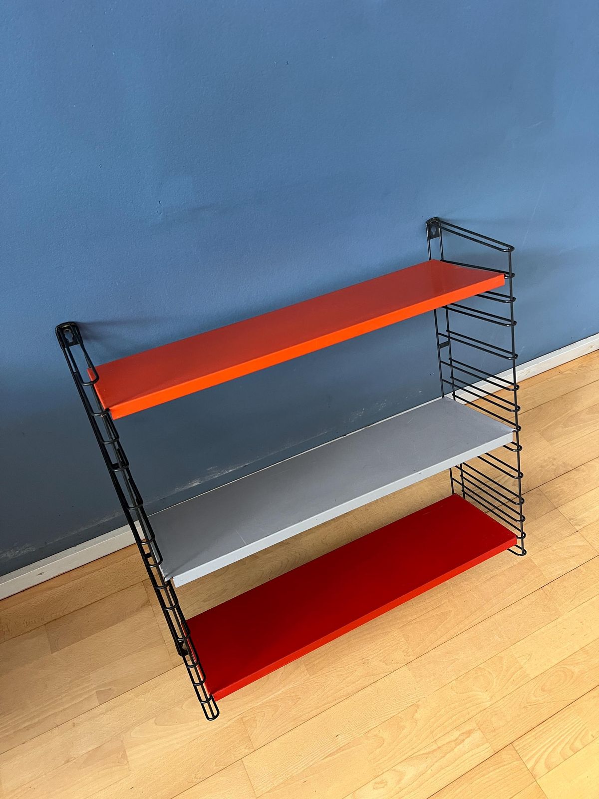 Orange, Red And Gray Tomado Vintage Modular Wall System   Shelves   Unit photo Furniture