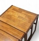 175.0 G Plan Teak Nest Of Tables Mid Century Retro Quadrille Chequered Tops photo