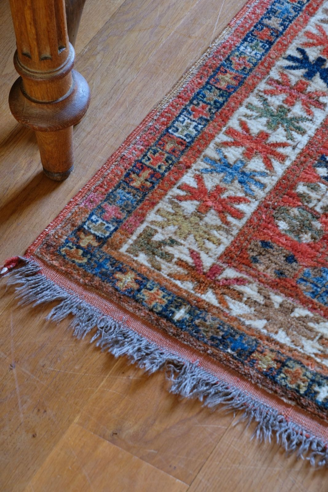 Caucasus Kazak Wool Rug With Shield Kazak Medallions photo for sale