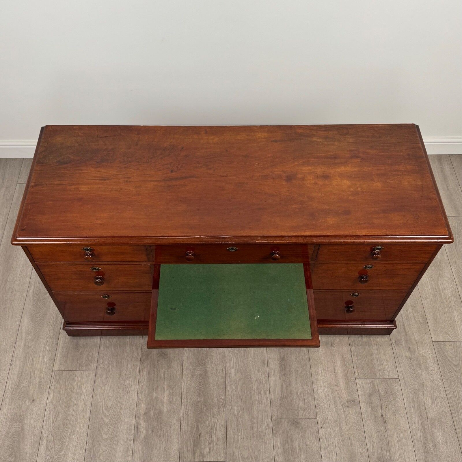 photo for sale Antique 19th Century Finest Quality Desk In Mahogany
