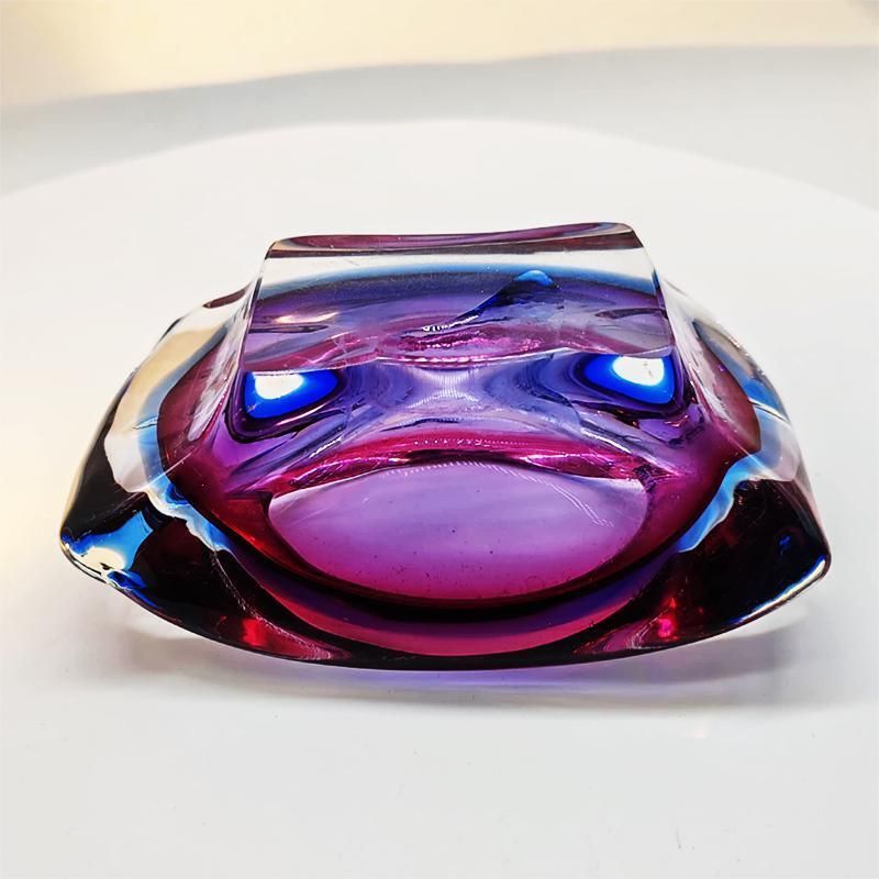 1960s Ashtray Or Catch All In Murano Glass. Made In Italy. photo vintage