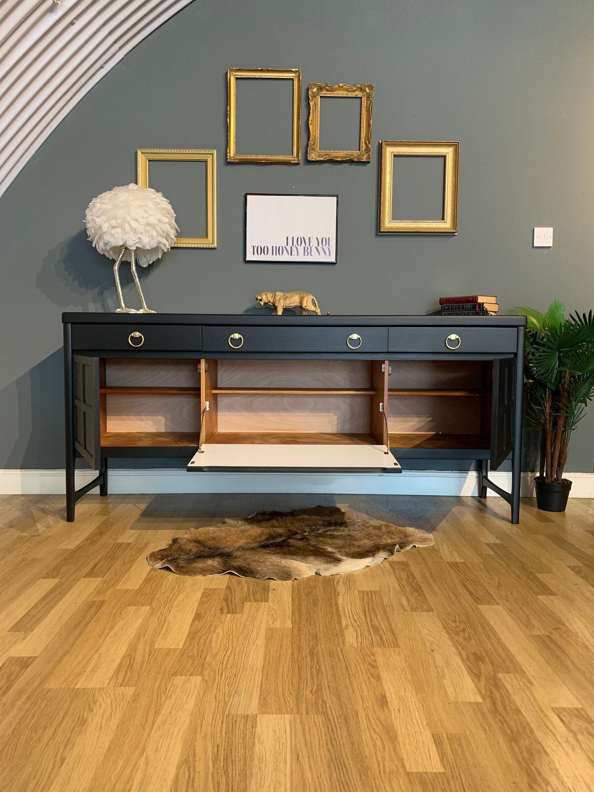 An All Black Nathan Sideboard photo furniture