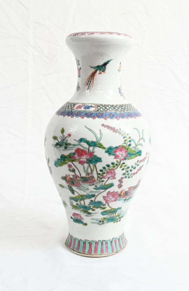 Chinese Qianlong Porcelain Vase China photo Home Decor