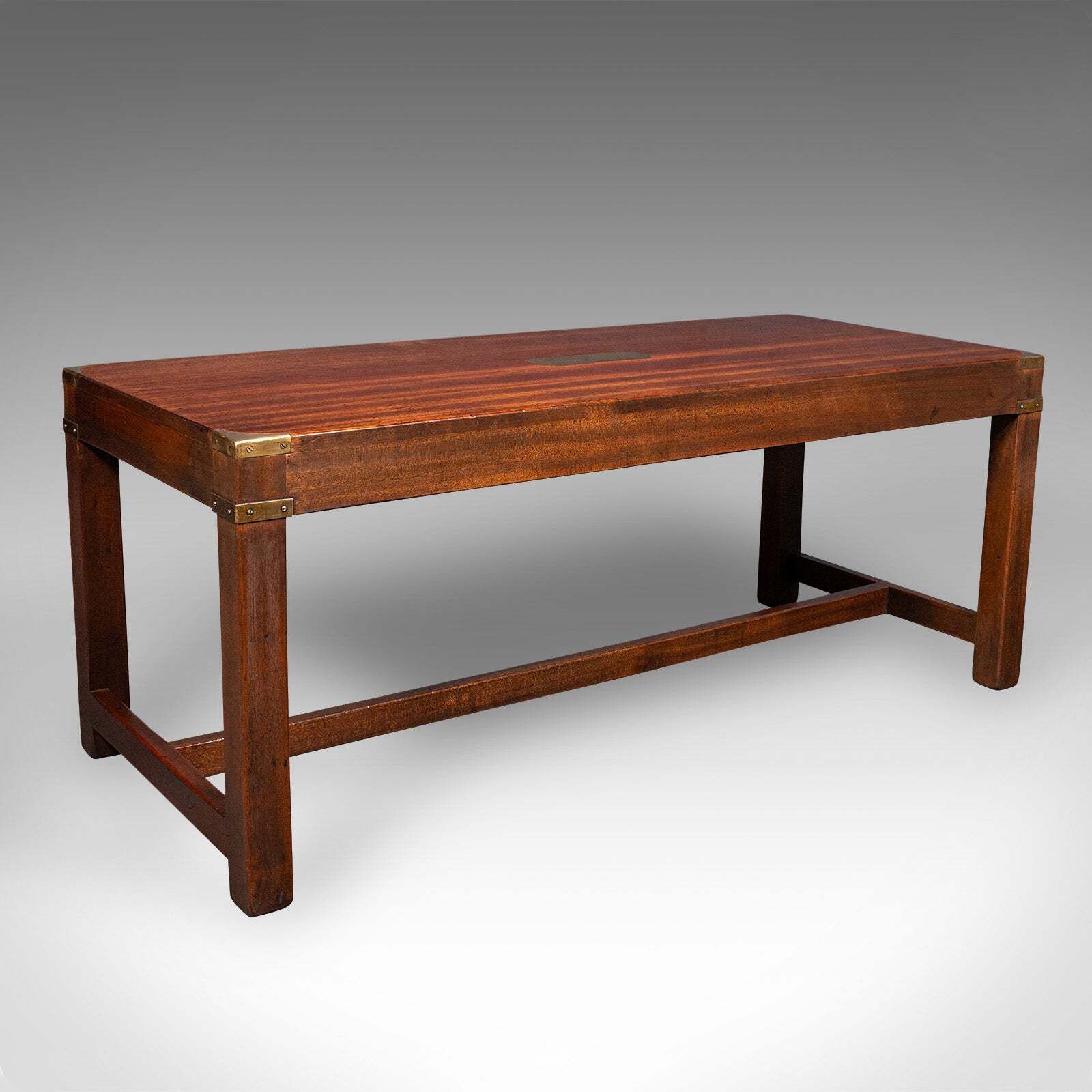 Vintage Coffee Table, English, Campaign Taste, Lounge, Centre, Art Deco, C.1930